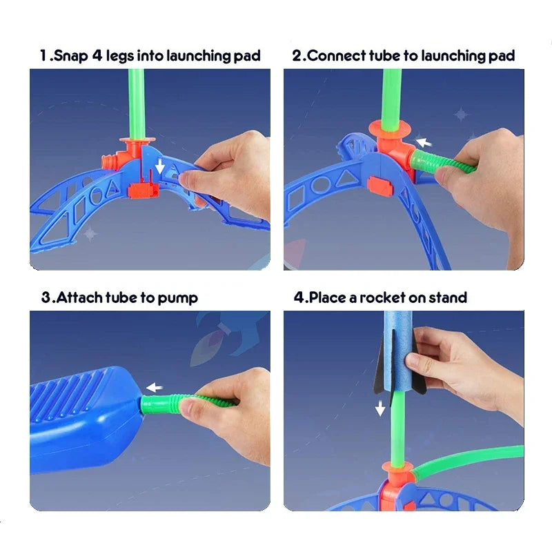 Air Powered Rocket Launcher