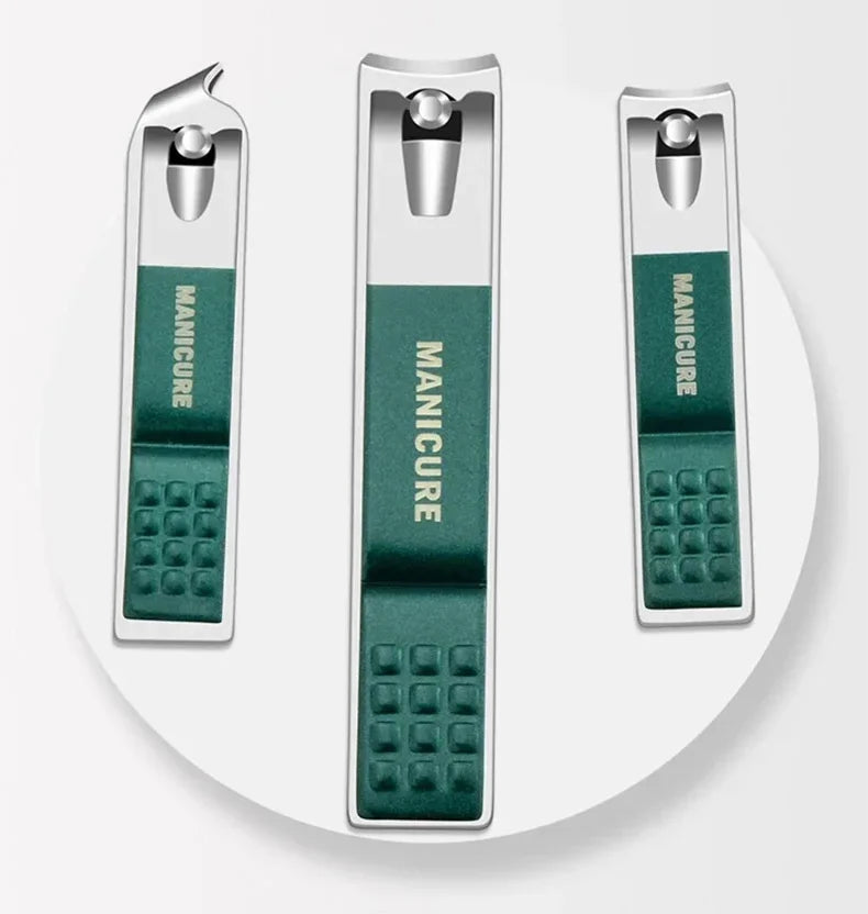Luxury Manicure & Pedicure Set with Leather Case – 6 to 9 Piece