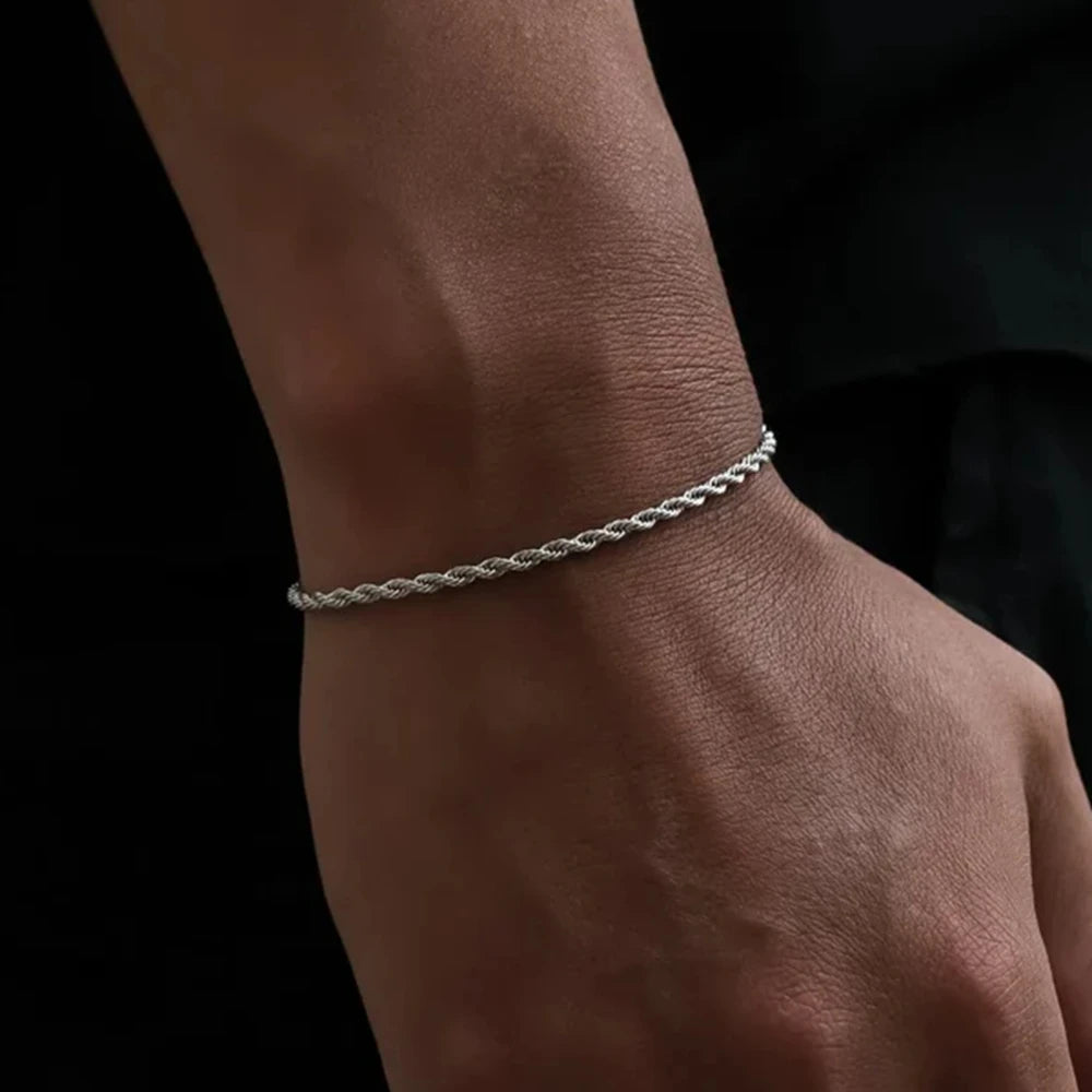 14mm Iced Cuban Chain Bracelet