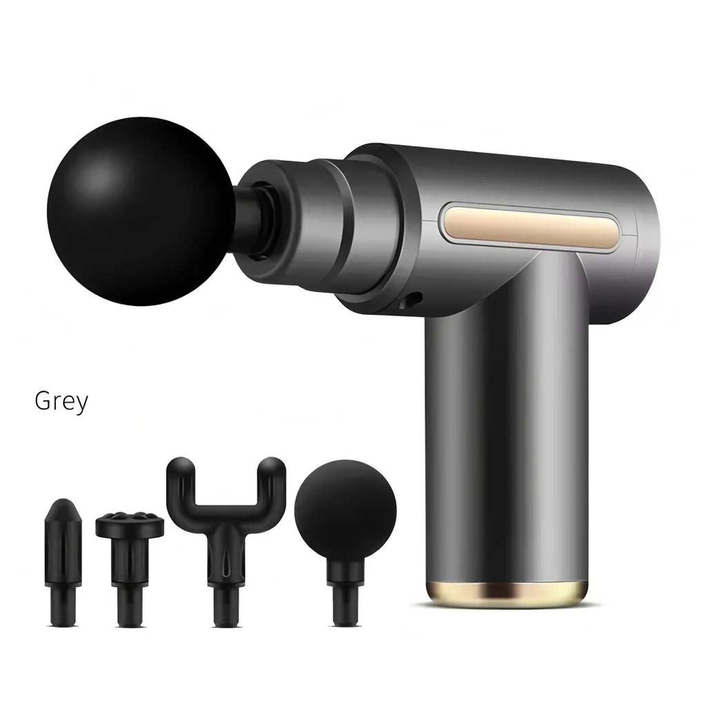 2026 Portable Muscle Massage Gun For Body Massage, With Led Touch Screen, Speed Adjustment, Rechargeable