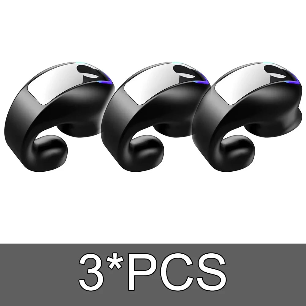 Wireless Bluetooth Clip-On Earphone – Bone Conduction Style