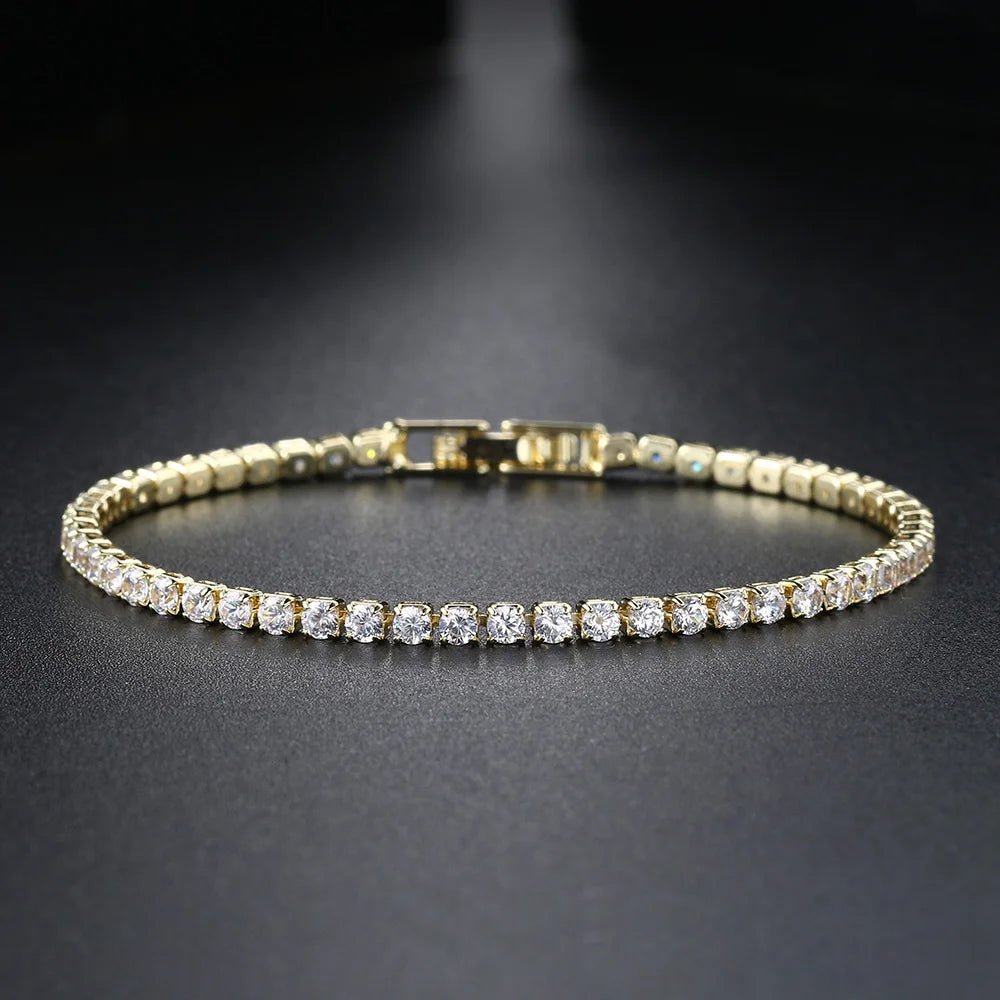 2.5mm Zirconia Tennis Bracelet for Women
