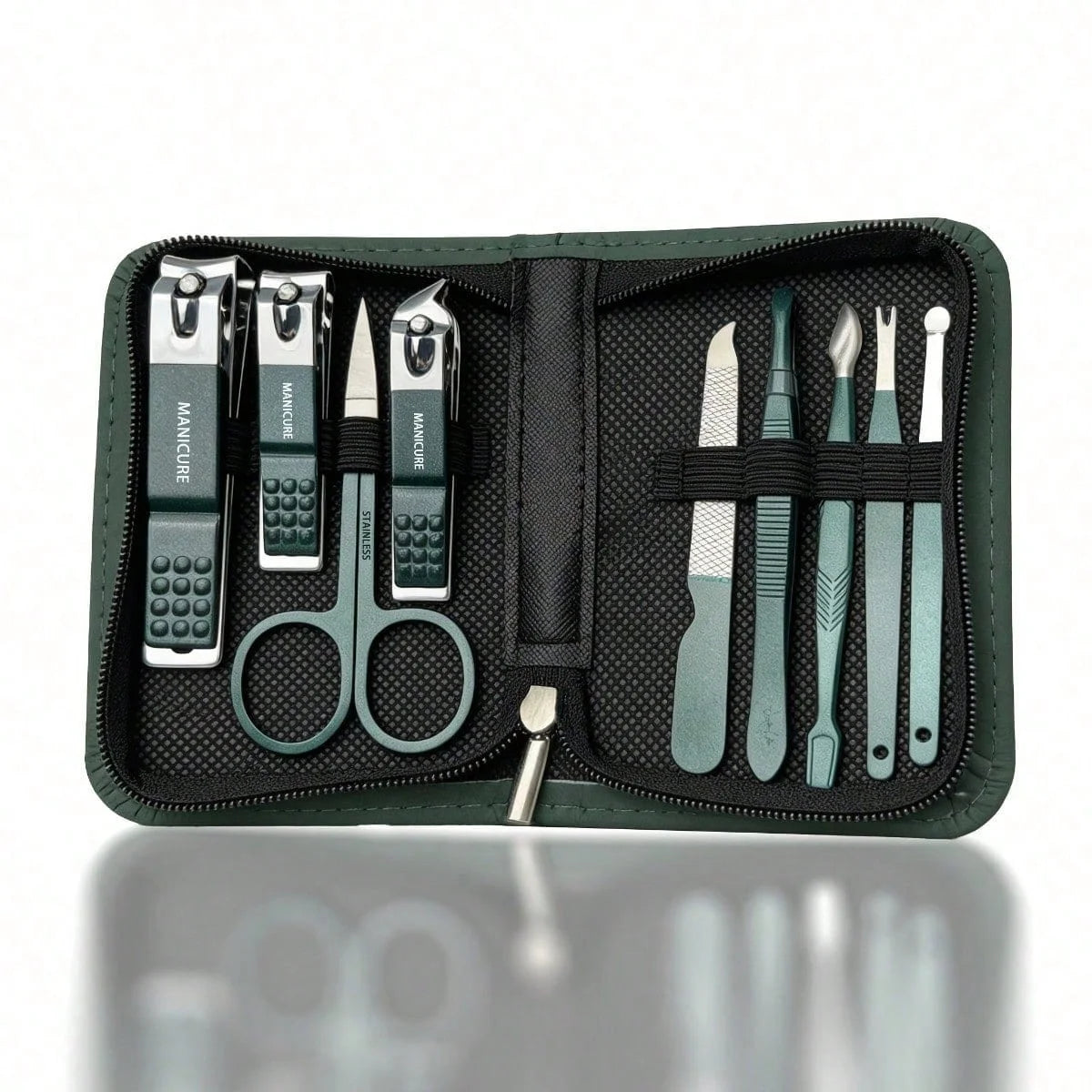 9-Piece Stainless Steel Nail Clipper Set – Professional Manicure Kit