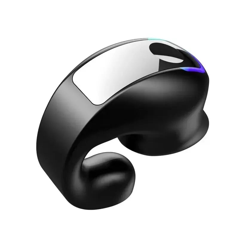 Wireless Bluetooth Clip-On Earphone – Bone Conduction Style
