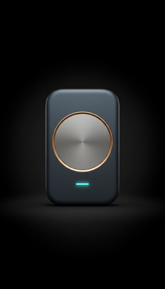 Portable Wellness Tracker in Matte Black