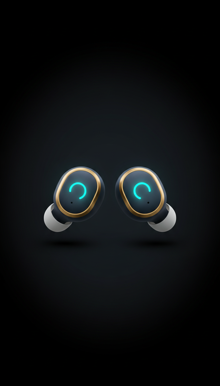 Wireless Earbuds with Adaptive Noise Cancelling