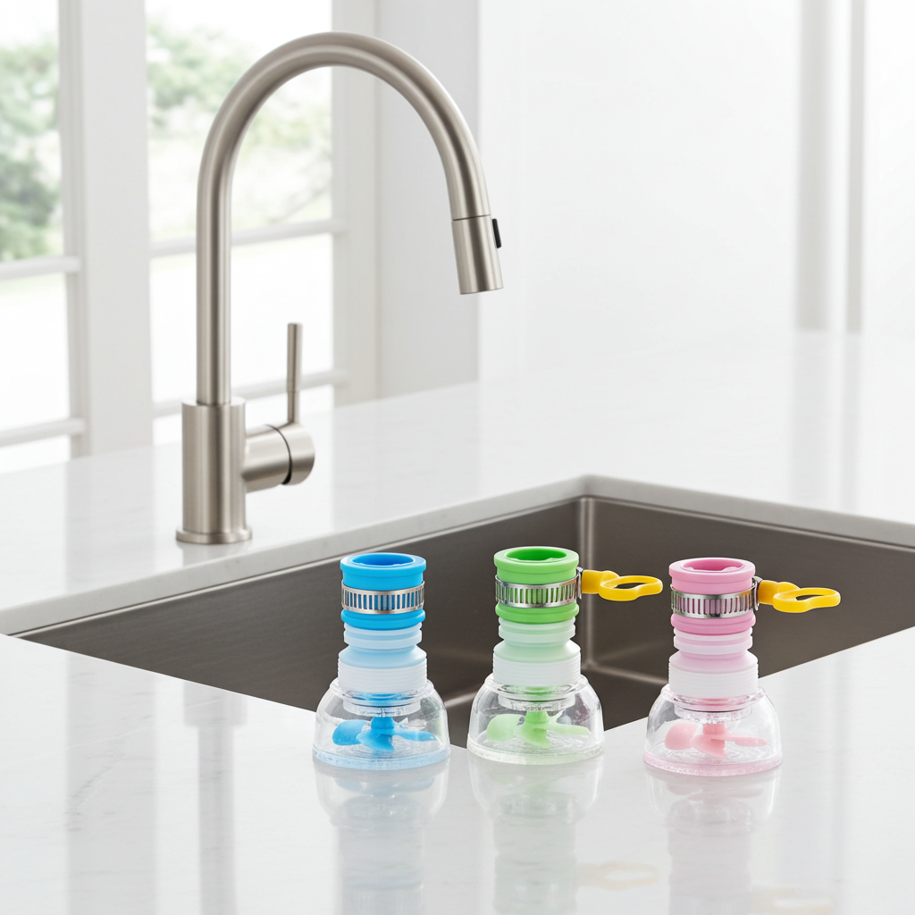 360-Rotation Kitchen Sink Faucet Extenders